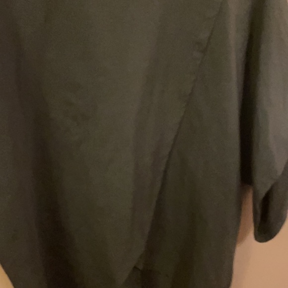 MOD (Made of Emotions) European made asymmetrical turtle neck top - Picture 4 of 8